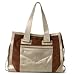 Sondra Roberts Metallic Suede Tote