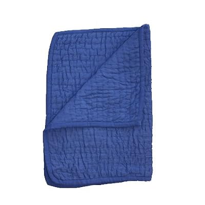 Kantha Doll Quilt, Blue
