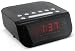 Magnasonic MAG-MM172K Ultra Compact AM/FM Clock Radio with Dual Alarm, Auto Time Set/Restore & Battery Backup
