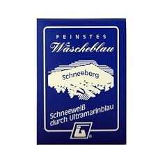 Feinstes W�scheblau Schneeberg, Schneewei� durch Ultramarinblau, 5x10g