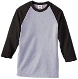 Anvil 6.1 oz. Cotton Raglan Baseball T-Shirt. 2184