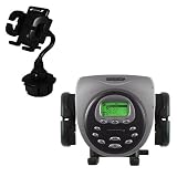 Creative NOMAD Jukebox 2/3 Car Cup Holder - Gomadic Brand