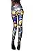 Amoluv Women's Fashion Digital Print Aquarium Pattern Sexy Leggings