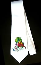 Party Decoration Necktie with dinosaur, sport, ball, bowling, dragon, pin