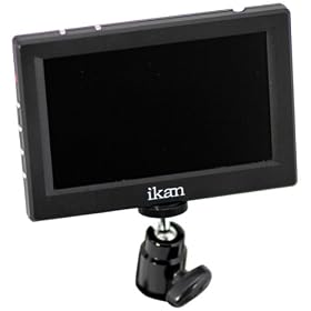 iKan Corporation 5 HDMI Monitor with Canon 900 Battery Plate Black, (VL5-C)