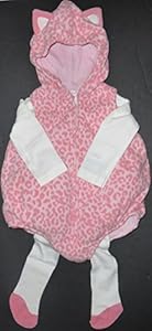 Carter's Halloween Costume Baby Kitty Cat Size 6-9 Mos 3 Pcs