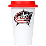 Columbus Blue Jackets Travel Coffee Cup With Lid