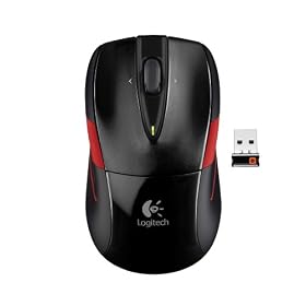 Logitech - Wireless Mouse M525 - Souris sans-fil - Suivi laser -D�filement ultra-rapide - Roulette multidirectionnelle - Unifiying - Noir