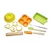 Kitchen Craft Let's Make Children's Bakeware Set, 11 Piece, Silicone
