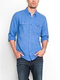 41af2pfuudL. SL160  GUESS Walker Two Pocket Shirt in Logan Fit