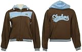 GIRLS-SKECHERS Stretch Zip-Up W/ Velour Hood