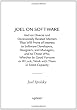 Joel on Software: And on Diverse and Occasionally Related Matters That Will Prove of Interest to Software Developers, Designers, and Managers, and to Those Who, Whether by Good Fortune or Ill Luck, Work with Them in Some Capacity