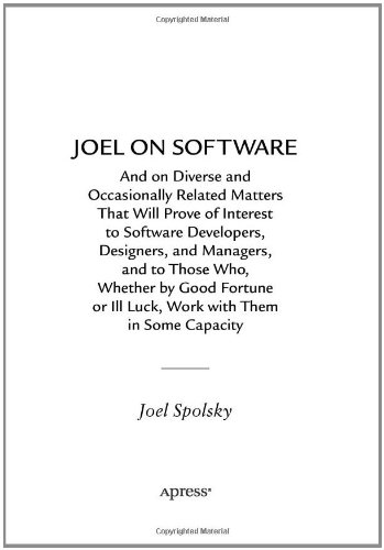 Joel on Software 1590593898 pdf