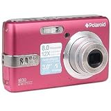 Polaroid T830 8.0MP 3x Opt/4x Digital Zoom Camera (Magenta)