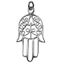 Hand of Fatima Charm Sterling Silver