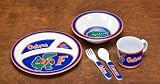 Official NCAA - 5-Piece Children's Dish Set - Florida Gators