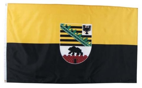 Produkt-Bild: Fahne, Sachsen-Anhalt, Polyester, Gr. 90x150 cm