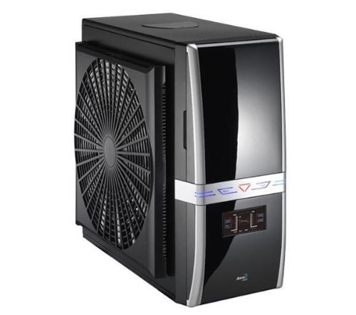 AEROCOOL Top Gun Pro PC Tower Case + Noise cutting foam - 4 panels (AK-PAX-2) + UV Neon lamp for case- 30 cm (AK-178-UV)