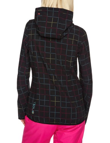 O'Neill Azurite Hyperfleece Zipped Women's Sweatshirt Black AOP X-Small