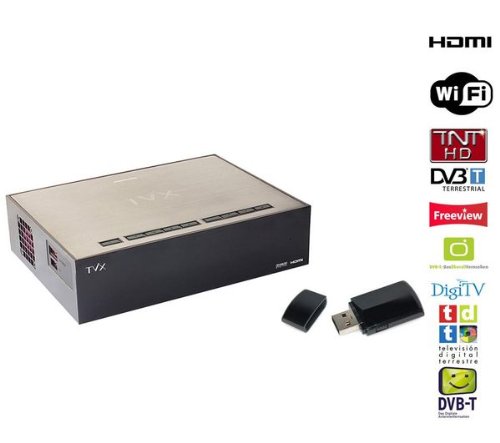 DVICO Ricevitore multimediale digitale TviX Slim S1 Duo WiFi - Solo corpo macchina DVICO Ricevitore multimediale digitale TviX Slim S1 Duo WiFi - Solo corpo macchina