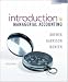 Introduction to Managerial Accounting