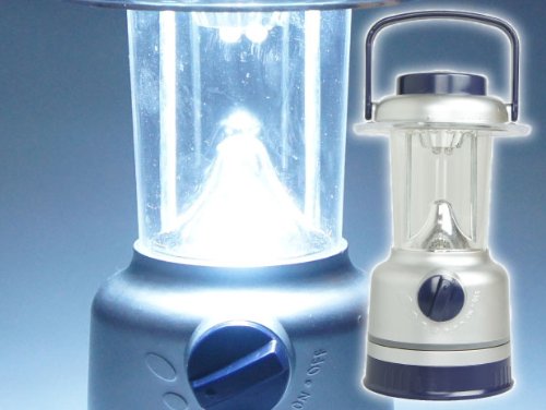 防災・地震対策・停電に！LED15灯ランタンライト単三電池式　明るさ調整・コンパス付as10003