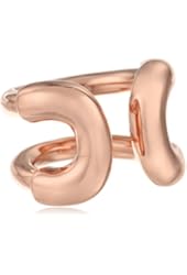 Giles and Brother "Cortina" Rose Gold-Tone Ring