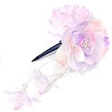 花髪飾り コサージュ クリップ【フロスティフラワー 14785】浴衣 振り袖 ドレス ヘアアクセサリー