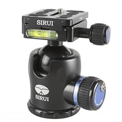 Sirui K-20X Aluminium Kugelkopf 38mm (400g, max. Belastbarkeit 25kg, Transportbeutel) inkl. Wechselplatte