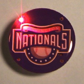 Washington Nationals Flashing Pin