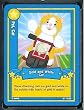 Ganz WebKinz Trading Card #18 Gold and White Cat - Mint Condition - Shipped in Protective Case!
