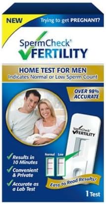 SpermCheck Fertility Home Test for Men