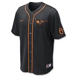 NIKE TEAM SPORTS Nike MLB Baltimore Orioles Matt Wieters Men's Jersey, Black