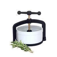 Robert Welch UK Designer Meat & Food Press in Baked Frame with Porcelain Bowl