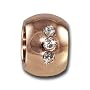 Amello Megabeads Edelstahl Bead Kugel rosegold mit&hellip von Amello Megabeads