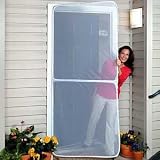 WHITE INSTANT SCREEN DOOR