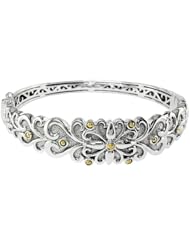 Balissima By Effy Collection Sterling Silver and 18k Yellow Gold Bangle