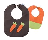 Carrot Leather Bib