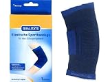 Produkt-Bild: Qualit&auml;ts Ellenbogen Ellenbogengelenk Sportbandage Bandage elastisch, Gr. S