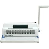 PC246B Plus (New Version) Coil Binding Machine + Electric Inserter - Brand New