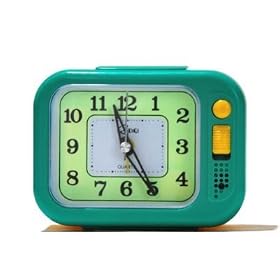 VideoSecu Desktop Wireless Hidden Functional Clock Spy Video Audio Alarm Security Camera CCW902K 1pu