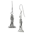 Sterling Silver Lighthouse Earrings