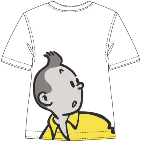 TINTIN PORTRAIT T-SHIRT FROM THE ADVENTURES OF TINTIN
