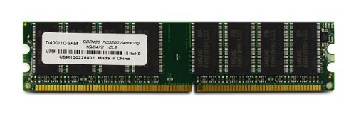 Super Talent DDR400 1GB/64x8 Samsung Chip Memory D400/1GSAM , Bulk