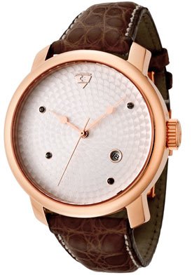 Swiss Legend Men's 20028-RG-02-ABR02C Planetimer Collection Automatic Rose Gold-Tone Watchwith Winder
