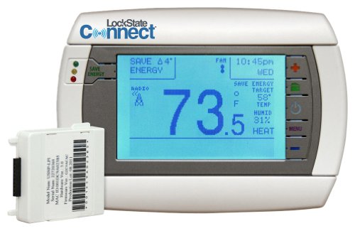 LockState Connect LS-90i WiFi Internet Programmable Thermostat LockState Connect LS-90i WiFi Internet Programmable Thermostat