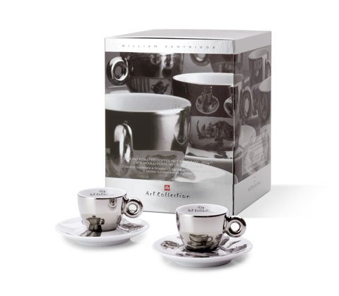 Illy 2906 William Kentridge Espresso Cup Set of Six