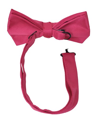 Fabulous Men's 2.5" Poly Satin Banded Bow Ties 29 Colors