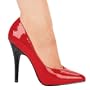 5 Inch Classic High Heel Pump Shoe Sexy Casual Shoe Size: 6 Colors: Purple
