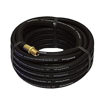 Goodyear Rubber Air Hose - 3/8in. x 25ft., Black
